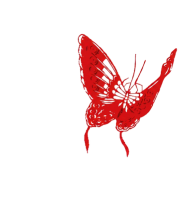 Farfalla in volo